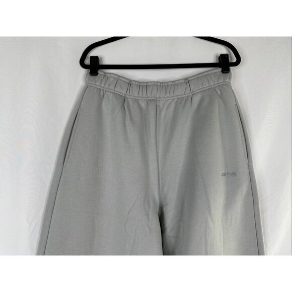 Little Puffy Comfort Sweatpants Womens Size XL Gray Fleece Lined Drawstring New - Picture 2 of 16